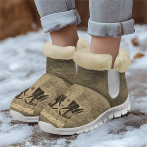 Snow Boots. Gold