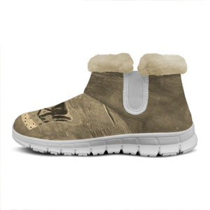 Snow Boots. Gold