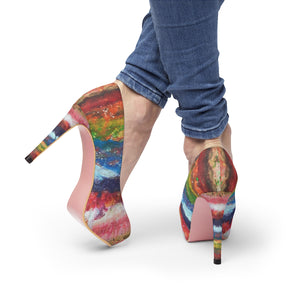 Open image in slideshow, Platform Heels - they are waiting for you, your colors to find - centauresse
