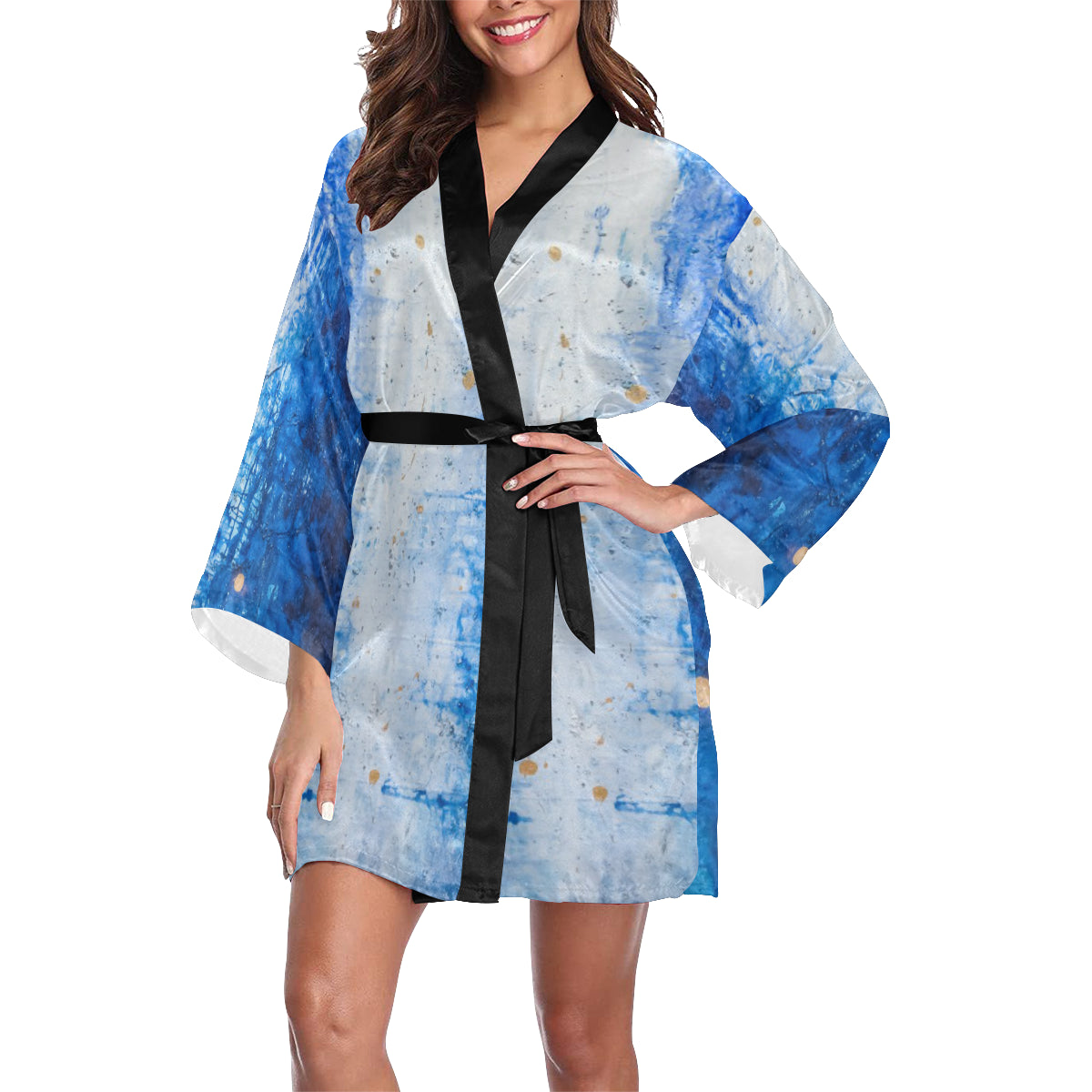 in between kimono Women's Long Sleeve Kimono Robe