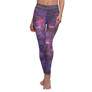 Open image in slideshow, Leggings - Violet universe - centauresse
