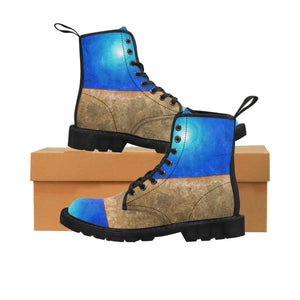 Open image in slideshow, Women&#39;s Canvas Boots - Plant a seed in mind - centauresse
