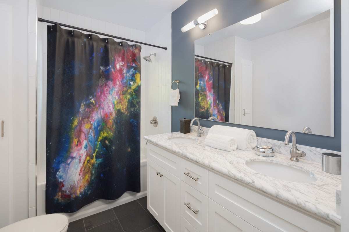 Shower Curtains - The light comes from North - centauresse