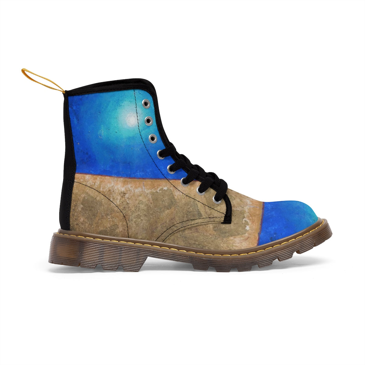 Women's Canvas Boots - Plant a seed in mind - centauresse