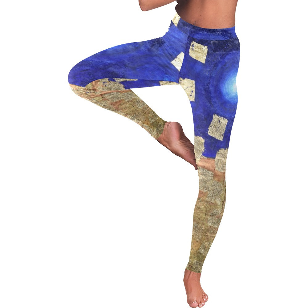 meditation3 legging All-Over Low Rise Leggings (Model L05)