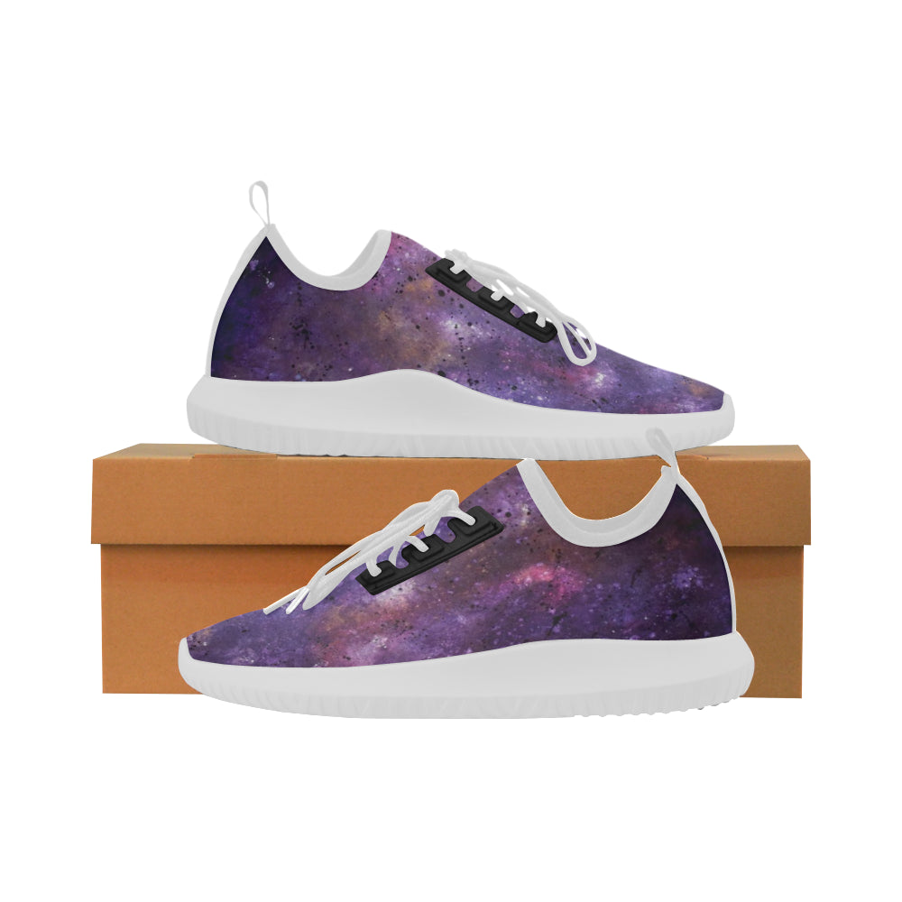 Running Shoes Violet Universe