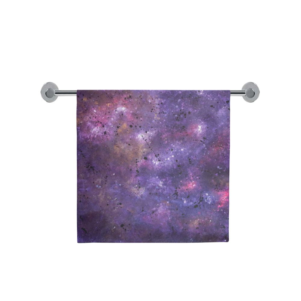 Bath Towel 30"x56" Violet Universe