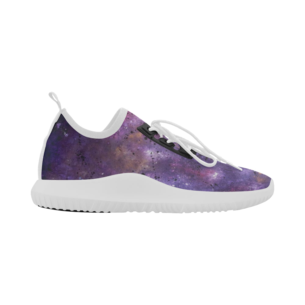 Running Shoes Violet Universe