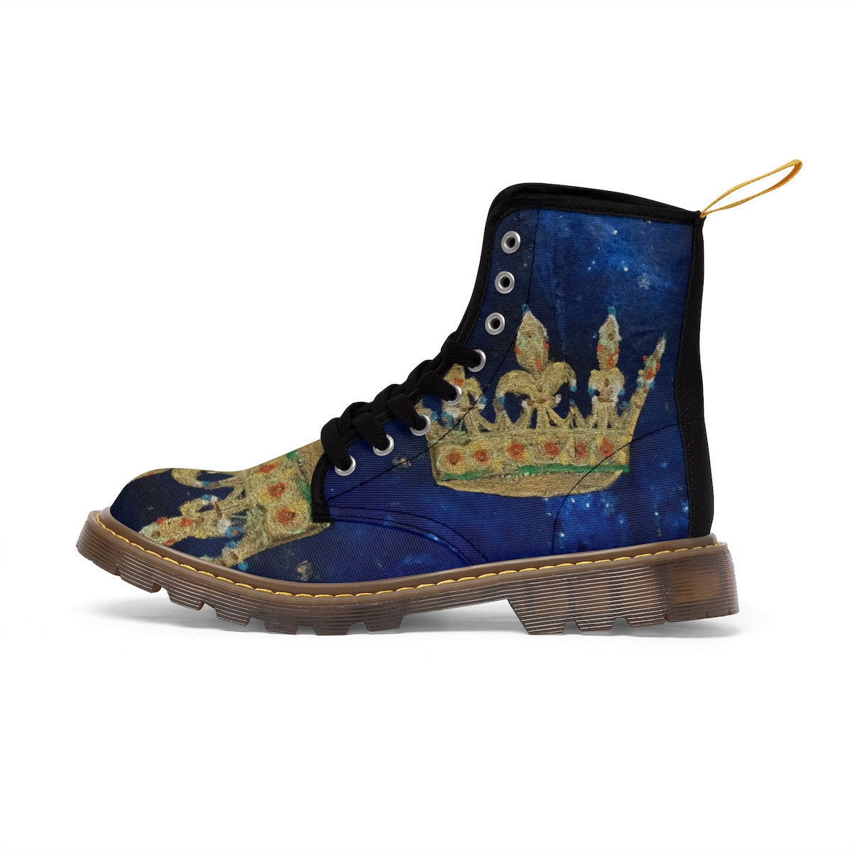 Women's Canvas Boots - Be your own queen in life - centauresse