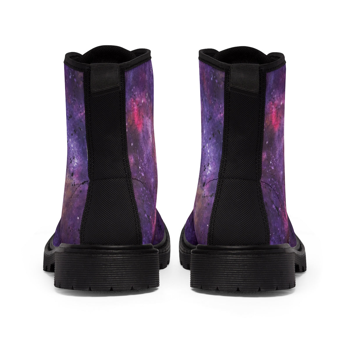Men's Canvas Boots - Violet flame - centauresse