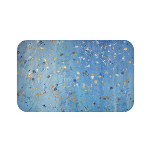 Open image in slideshow, Bath Mat - Blue Champagne - centauresse
