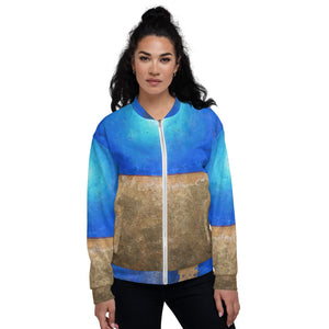 Open image in slideshow, Unisex Bomber Jacket - Plant a seed
